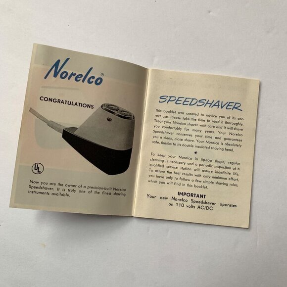 Norelco Speedshaver SC 7920 Owner's Manual - Picture 3 of 3